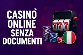 I vantaggi dei casino senza screenshot documento