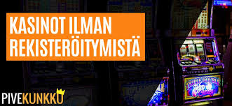 Suomikasino Ilman Rekisteröitymistä - Helpompaa Pelaamista